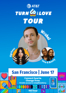 turn up the lover tour in san francisco