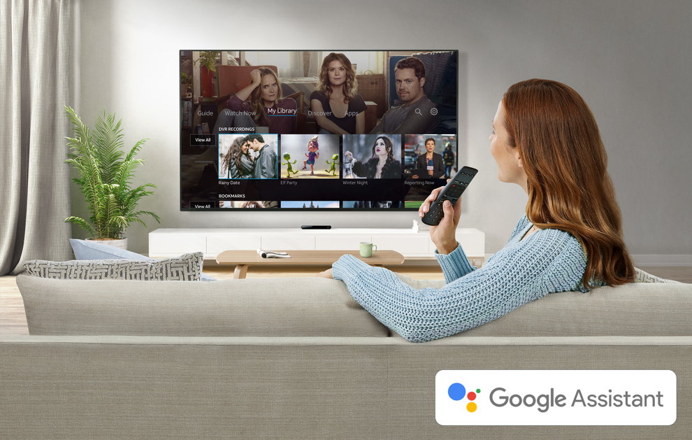 tv that works with google assistant