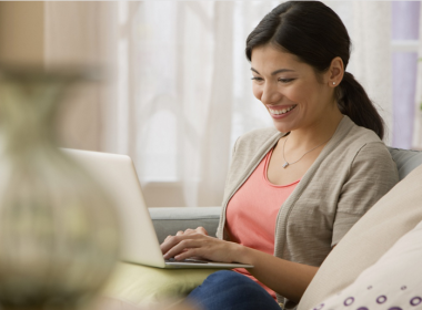 women using laptop